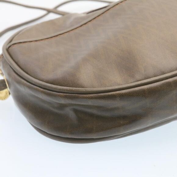 VALENTINO Shoulder Bag Leather Brown - Picture 8 of 16